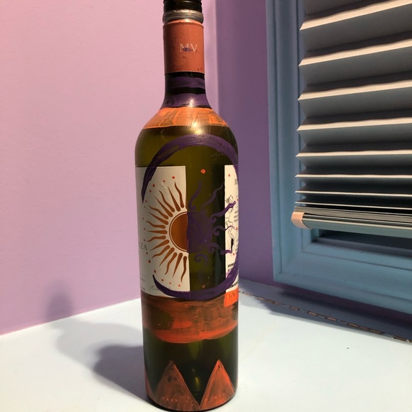 Hand-painted bottles - Picture 2 of 10